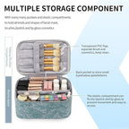 OCHEAL Makeup Bag, Travel Makeup Organizer Bag, Large Capacity Cosmetic Bags - Image 3