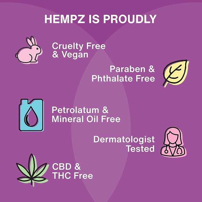 Hempz Limited Edition Vanilla Plum Hydrating Body & Hand Lotion 17 oz - Image 7