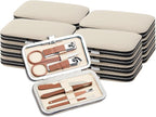 Manicure Kit Bulk, Nail Clippers Set Stainless Steel Fingernail Clippers Set by Terdey