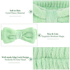 Ondder Green Spa Terry Cloth Skincare Headbands - Image 2