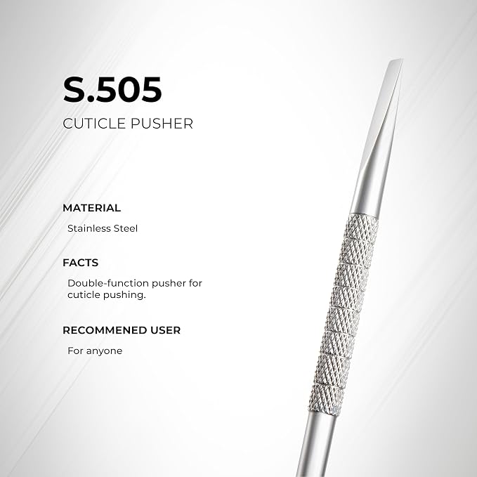 NGHIA Pusher - S-505 | Double–Ended Cuticle Pusher | Precision Nail Care Tool| - Image 3