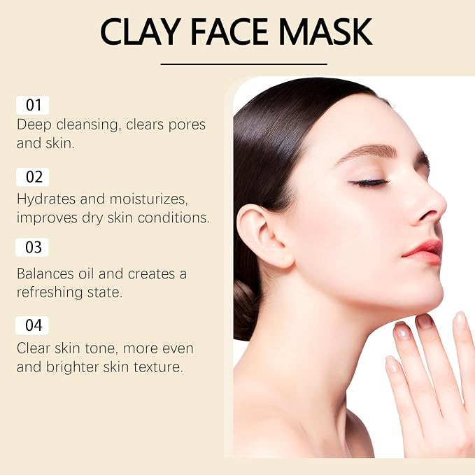 Turmeric Vitamin C Clay Mask, Suitable - Image 5