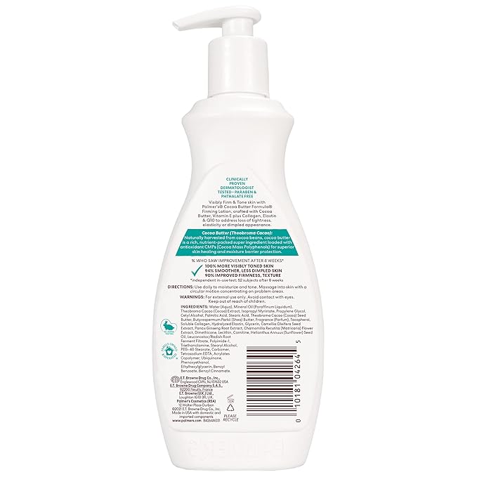 Palmer's Cocoa Butter Formula Skin Firming Body Lotion, Toning & Tightening - Image 2