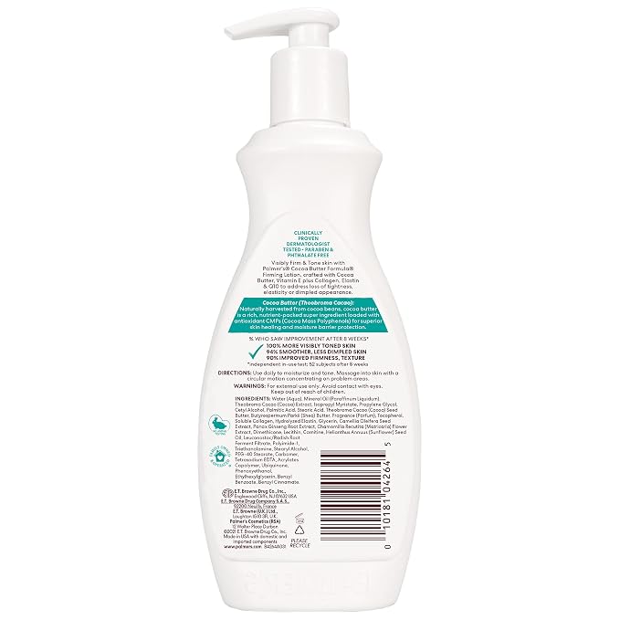 Palmer's Cocoa Butter Formula Skin Firming Body Lotion, Toning & Tightening - Image 2