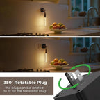 L LOHAS LED Night Lights Plug into Wall, 2 Pack Dimmable Night Light 0-100LM - Image 4