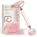 Rena Chris Gua Sha and Face Roller Set: Anti-Breakage Jade Roller by RenaChris