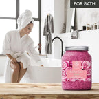Rose Bath Salts 46 Oz – Natural Rosewood Oil & Rose Extract – Bath Additive - Image 6