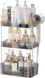 Akinbas 3 Tier Bathroom Organizer Countertop Makeup Perfume Tray Skincare by AKINBAS