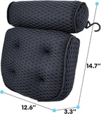 AEROiVi Luxury Bath Pillows for Tub，Bath Pillow Bathtub Pillows for Head and - Image 6