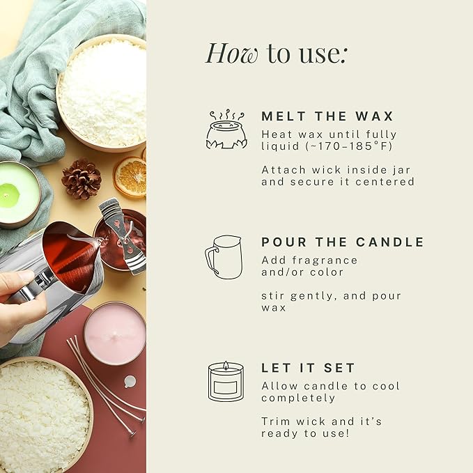 Hearth & Harbor Organic Soy Candle Wax - Image 7