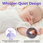Qunlions life Baby Nail Trimmer Electric, 6 in 1 Rechargeable Baby Nail - Image 6
