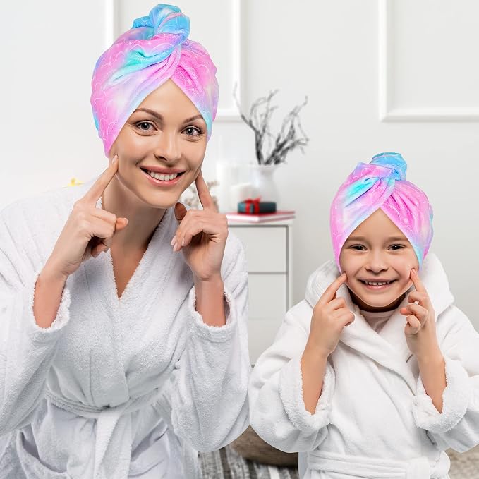 Basumee Microfiber Hair Towel Wrap - Image 2