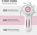 UMICKOO Electric Facial Cleansing Brush, 2-Way Rotating Face Scrubber - Image 4