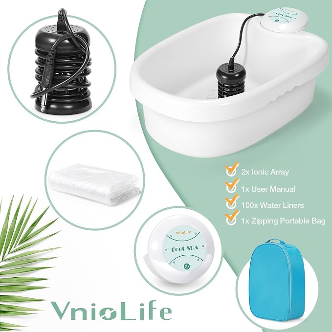 WL VnioLife Ionic Foot Bath Detox Machine - Image 5