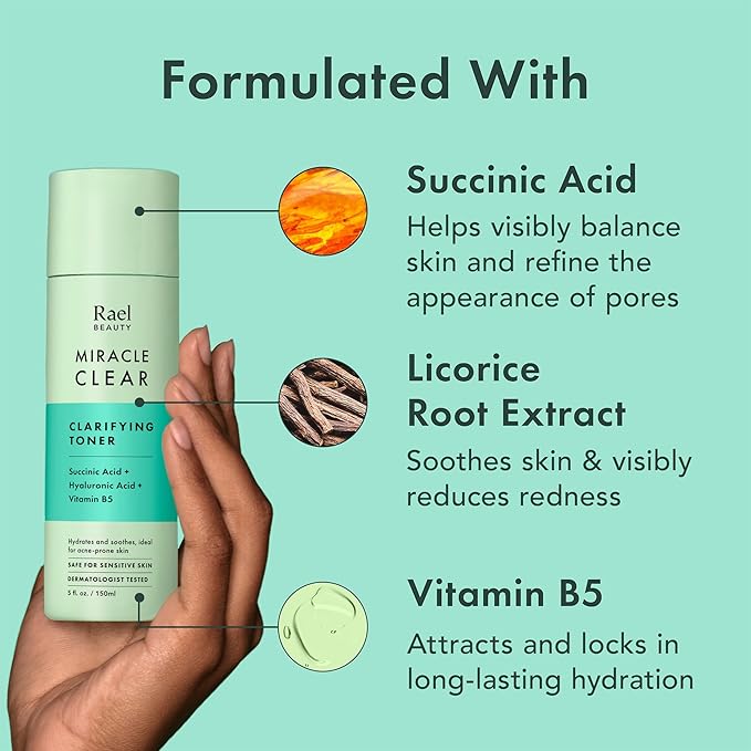 Rael Toner for Face, Miracle Clear – Daily Toner - Image 4