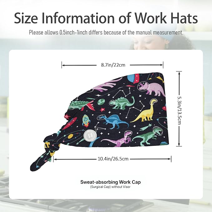 2 Pcs Working Cap with Sweatband - Image 4