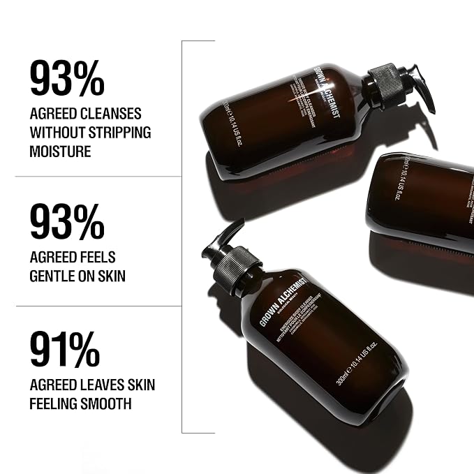 Grown Alchemist Energize Body Cleanser Refill Pouch. Chamomile, Bergamot & Rose - Image 3