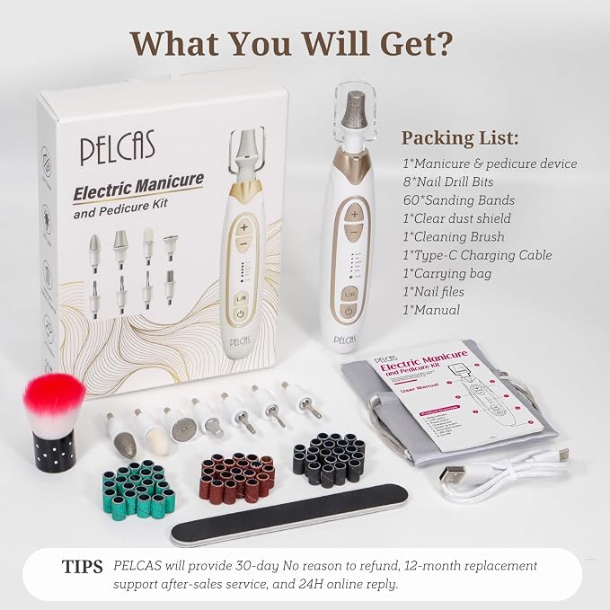 PELCAS Electric Toenail Grinder - Image 8
