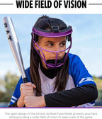 Dinictis Softball Face Mask, Lightweight, Comfortable, - Image 5