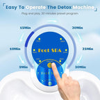 LeCuag Ionic Foot Bath Detox Machine, Portable Foot Detox Machine - Image 2
