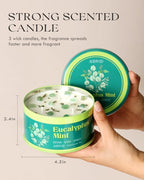AOOVOO Eucalyptus Mint Candle for Relaxation - Image 7
