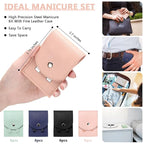 Geosar 12 Sets Manicure Set Bulk Nail Clippers Pedicure Kit Stainless Steel - Image 2