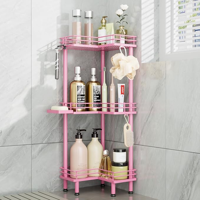 Consumest Corner Shower Caddy Standing by Consumest