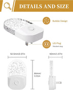 DORESshop LED Night Light, Baby Night Lights, Plug in NightLight - Image 8