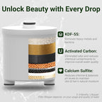 Filtered Shower head for Healthier Hair & Skin – Removes Chlorine & Heavy Metals - Image 3