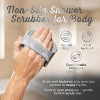 SILKLE Silicone Body Scrubber – Gentle Exfoliating Shower Scrubber - Image 4