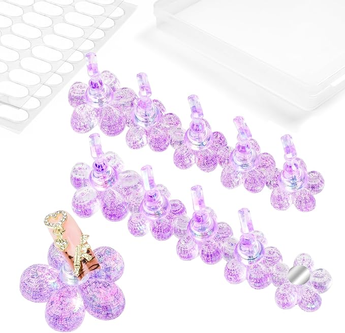 Nail Stand for Press On Fake Nails Painting Display Practice, Powerful Magnetic by Unknown