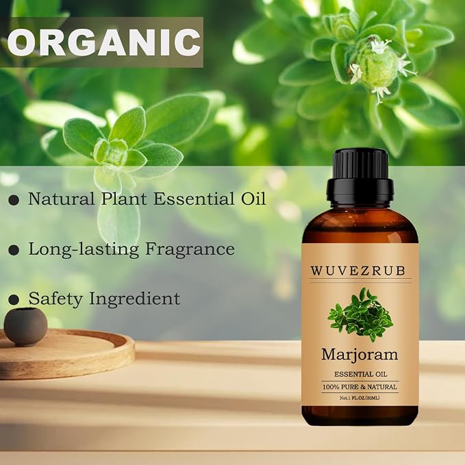 Marjoram Essential Oils, 30ML Pure and Natural Essential Oil - Image 4
