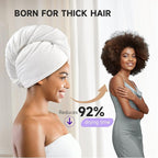 Umisleep 3 Pack Microfiber Hair Towel Wrap - Image 2
