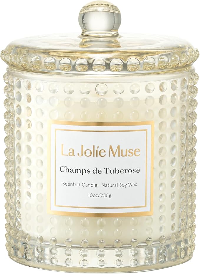 LA JOLIE MUSE Champs de Tuberose Scented Candle by LaJol%C3%ADeMuse