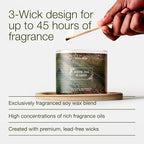 Bath & Body Works White Tea & Sage 3-Wick Candle - Image 4