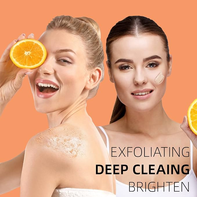 Vitamin C and Retinol Facial Scrub Face Scrubs Exfoliating Face Wash Vitamin C - Image 7