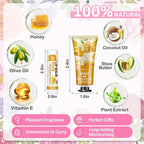 VISCOO 16 Pack Bulk Lip Balm and Hand Cream Set, Mothers Day Gifts, Teacher - Image 3