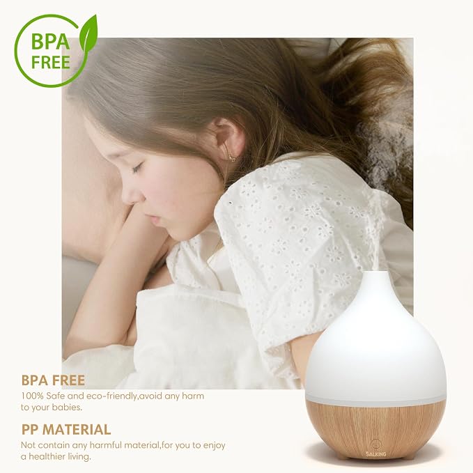 SALKING Essential Oil Diffuser, 100ml Small Aromatherapy Diffuser - Image 6