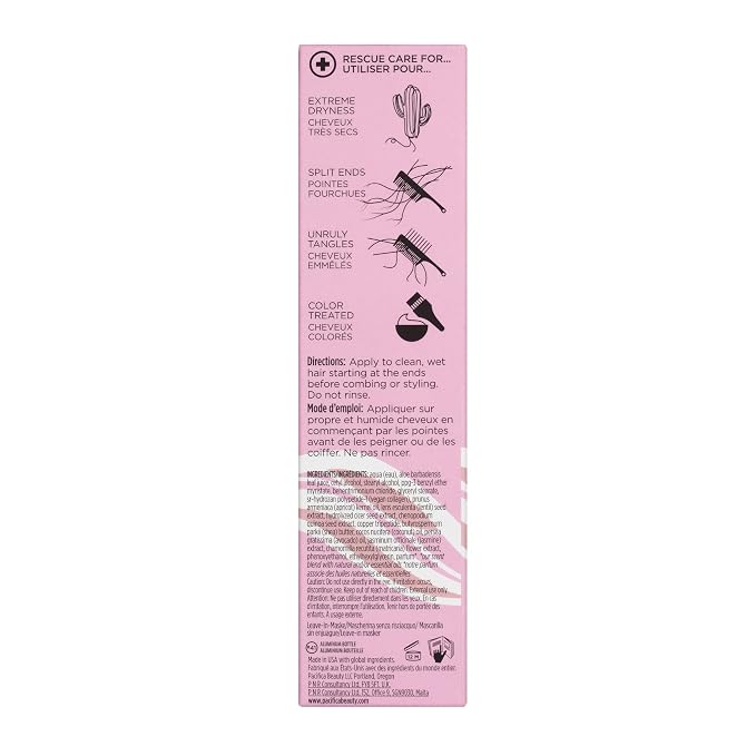 Pacifica Vegan Collagen Leave-In Repair Hair Mask – Leave-In Conditioner - Image 12