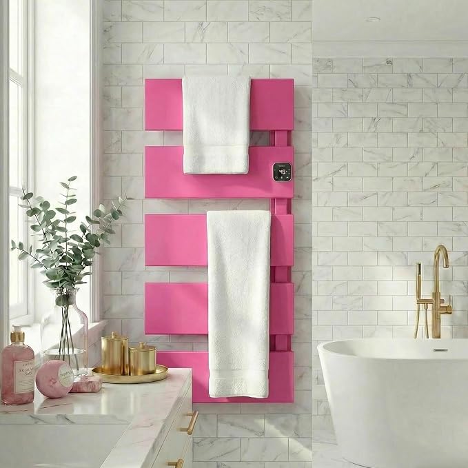Electric Towel Warmer, Heated Towel Rack - Image 2