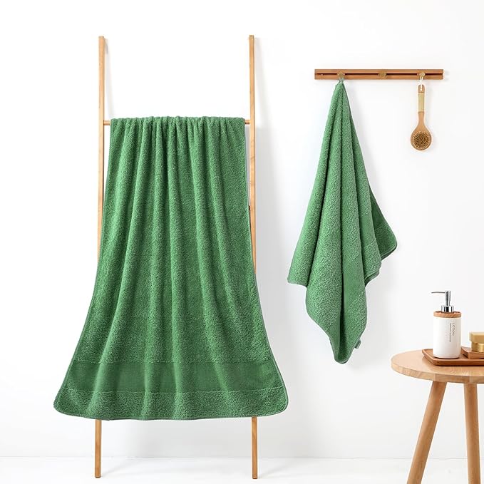 REDKISS Towels 2 Pack Luxury Extra Large Bath Towels Set 30 x 58 Inches – 100% - Image 3