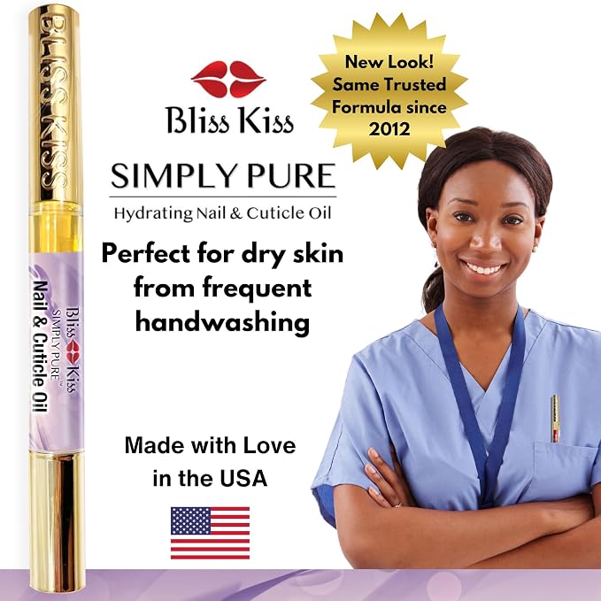 Bliss Kiss | 1 Lavender Vanilla | Nail Oil Cuticle Pen w/Vitamin E & - Image 7