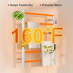 Heated Towel Racks for Bathroom, Wall Mounted Electric Towel Warmer Racks - Image 3