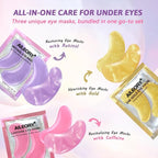 AILEORY Under Eye Patches for Dark Circles, Fine Lines, Eye Mask Set - Image 2