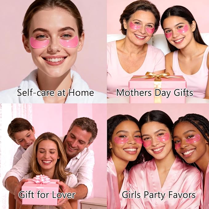 30 Pairs Pink Eye Masks, Under Eye Patches - Image 5