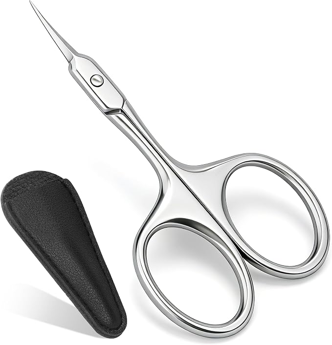 Cuticle Scissors, Extra Fine Curved Manicure & Pedicure Nail Scissor by Unknown