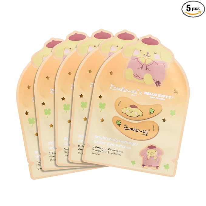 The Crème Shop x Pompompurin Under Eye Patches, Hydrogel Under Eye Mask by TheCr%C3%A8meShop