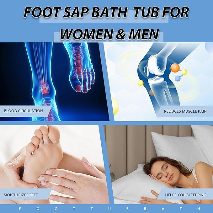 JOYMAY Foot Soaking Bath Basin, Soaking Tub, Large Basin, Feet Pedicure|Foot - Image 4