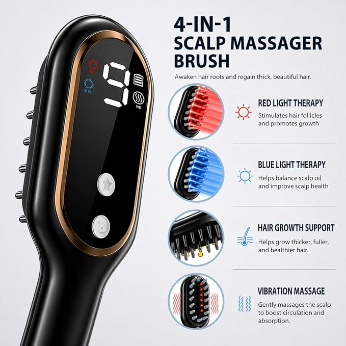 Scalp Massager with Oil Applicator - Image 5