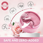 BREYLEE Flamingo Pink Eye Mask–60 Pcs-Puffy Eyes and Dark Circles - Image 7